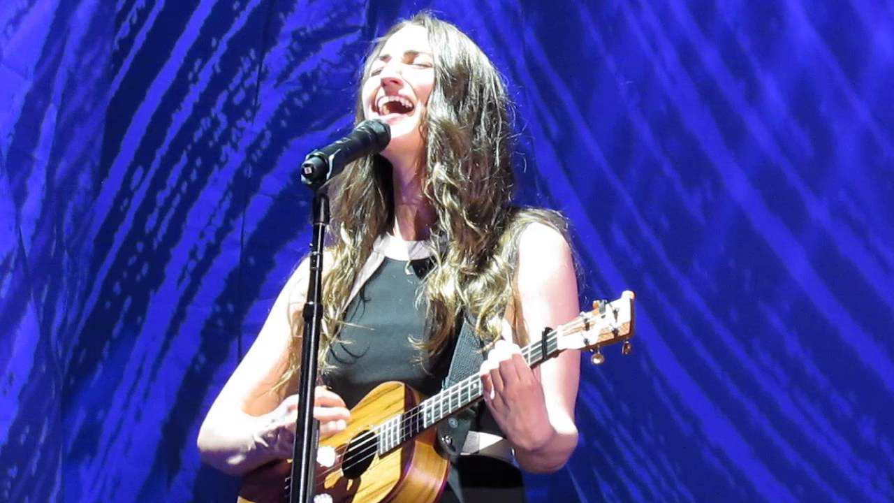 Sara Bareilles on stage